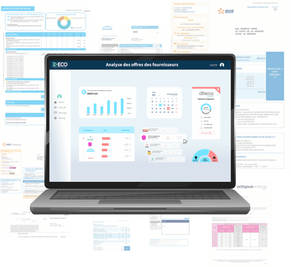 Courtage énergie entreprise - Analyse de facture par Energie-Co